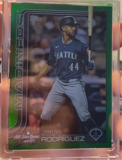 2025 Topps Update #ASG-44 Julio Rodriguez All-Star Game — front