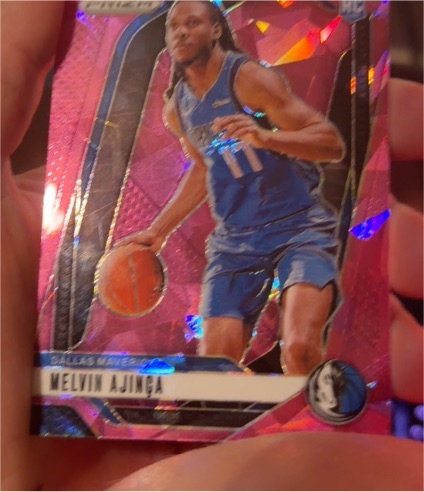 2024-25 Panini Prizm #255 Melvin Ajinca — front