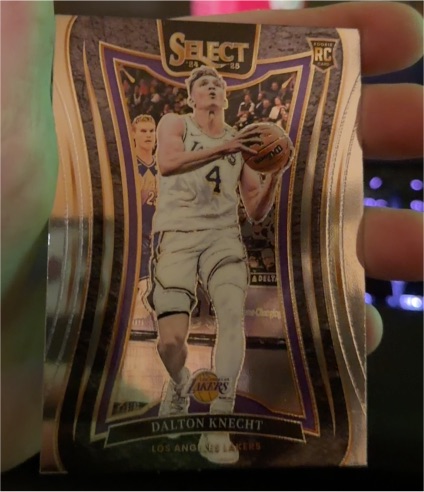 2024-25 Panini Select #373 Dalton Knecht — front