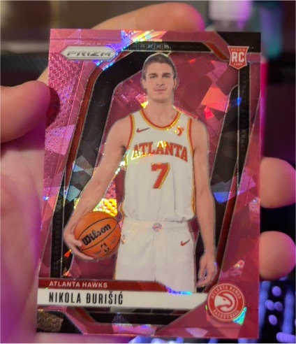 2024-25 Panini Prizm #229 Nikola Đurišić — front