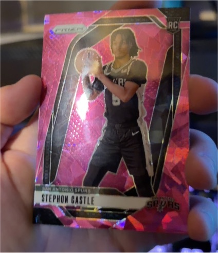 2024-25 Panini Prizm #234 Stephon Castle — front