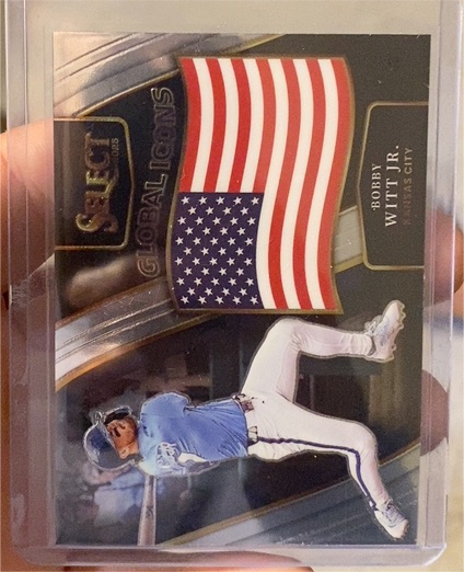 2025 Panini Select Global Icons #22 Bobby Witt Jr. — front