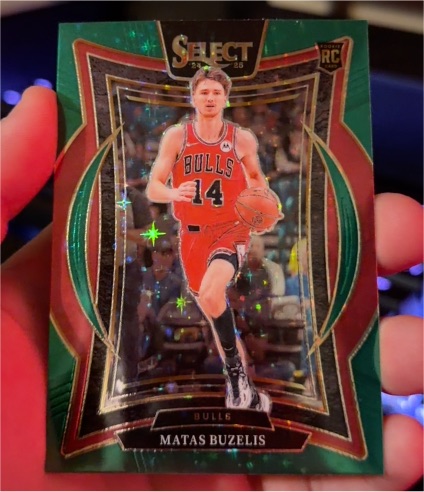 2024-25 Panini Select #70 Matas Buzelis — front