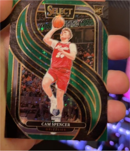 2024-25 Panini Select Premier Level #189 Cam Spencer — front