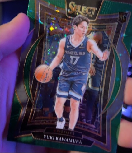 2024-25 Panini Select #76 Yuki Kawamura — front