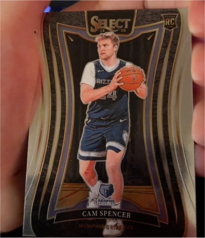 2024-25 Panini Select #389 Cam Spencer — front