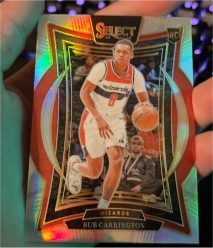 2024-25 Panini Select #81 Bub Carrington — front