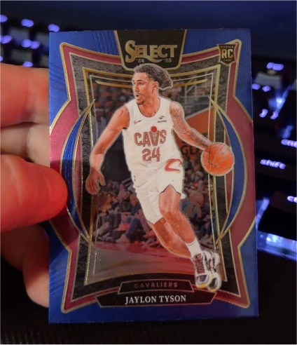 2024-25 Panini Select #77 Jaylon Tyson — front