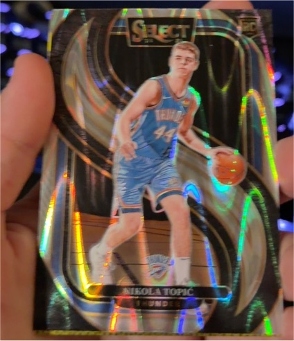 2024-25 Panini Select #171 Nikola Topić Rookie — front