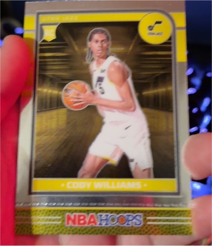 2024-25 Panini NBA Hoops #240 Cody Williams — front