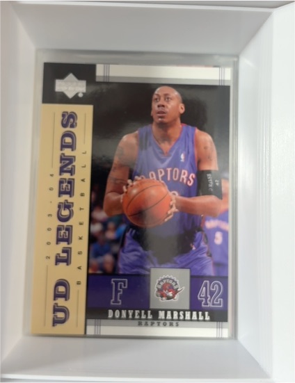 2003-04 Upper Deck Legends #82 Donyell Marshall — front