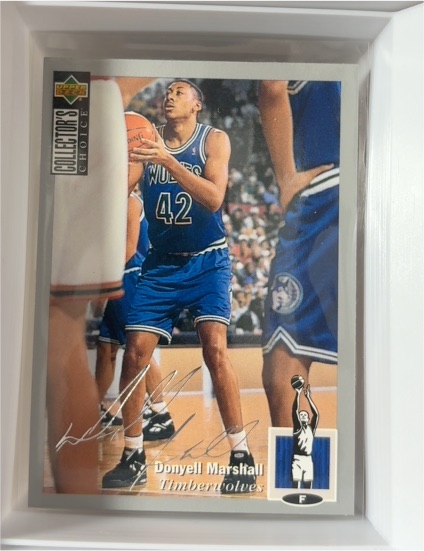 1994-95 Upper Deck Collector's Choice #313 Donyell Marshall — front