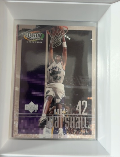 2001-02 Upper Deck Playmakers Limited #42 Donyell Marshall — front