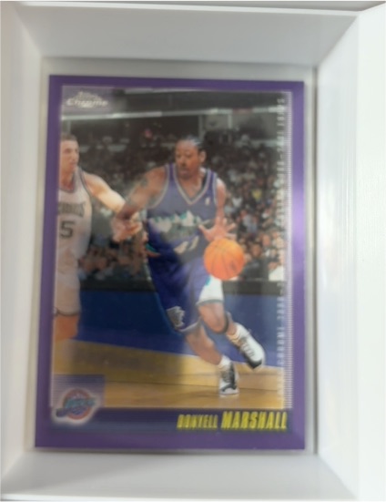 2000-01 Topps Chrome #70 Donyell Marshall — front