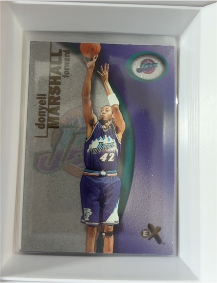 2000-01 Skybox EX #42 Donyell Marshall — front
