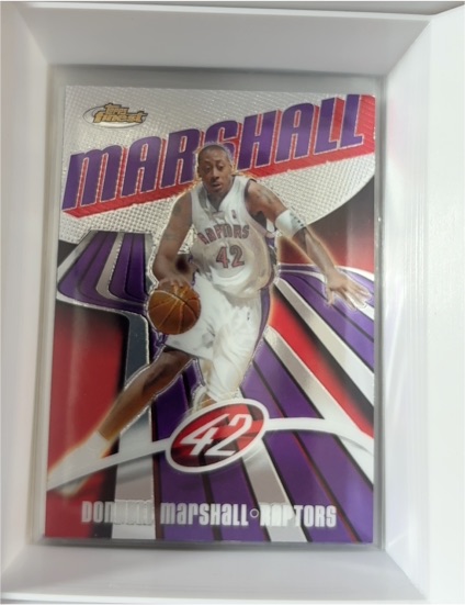 2003-04 Topps Finest #28 Donyell Marshall — front
