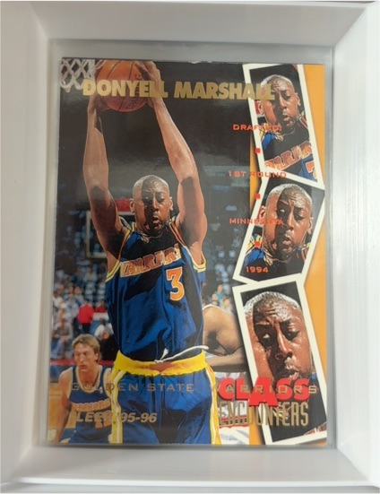 1995-96 Fleer Class Encounters #7 Donyell Marshall — front