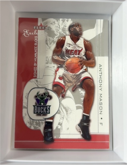 2001-02 Fleer Exclusive #62 Anthony Mason — front