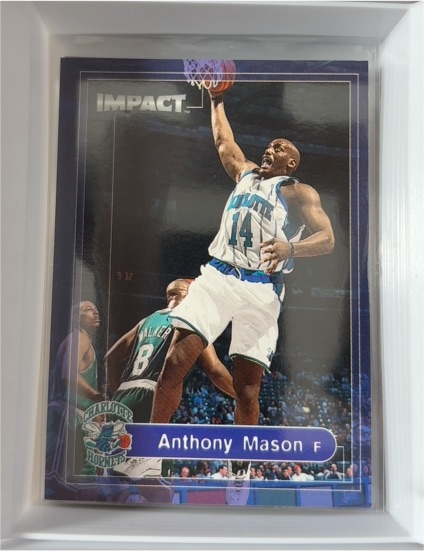 1999-00 Skybox Impact #82 Anthony Mason — front