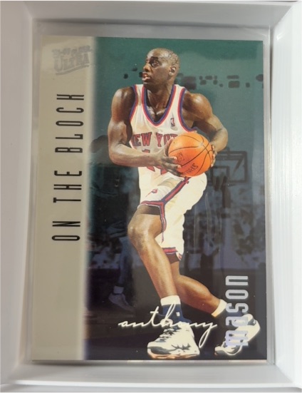 1996-97 Fleer Ultra On The Block #131 Anthony Mason — front