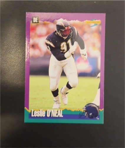 1994 Score #125 Leslie O'Neal — front
