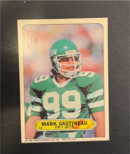 1983 Topps #13 Mark Gastineau — front