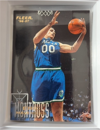 1996-97 Fleer #173 Eric Montross Dallas Mavericks — front