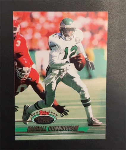 1993 Topps Stadium Club #168 Randall Cunningham — front