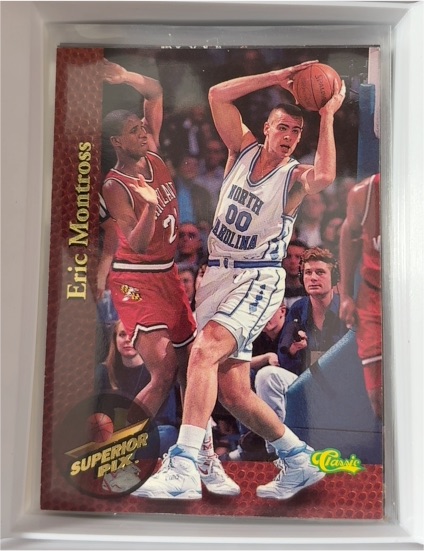 1995 Classic Superior Pix #8 Eric Montross — front