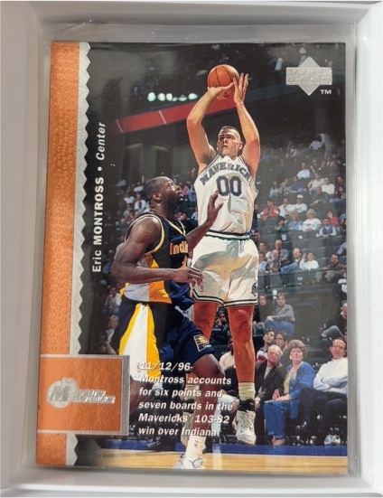 1996-97 Upper Deck #206 Eric Montross Dallas Mavericks — front