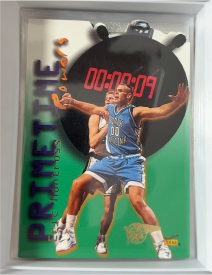 1996 Signature Rookies Premier #PT9 Eric Montross Primetime Powers — front