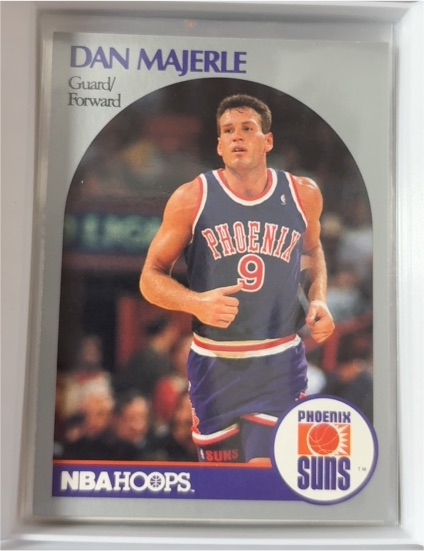 1990-91 NBA Hoops #239 Dan Majerle — front