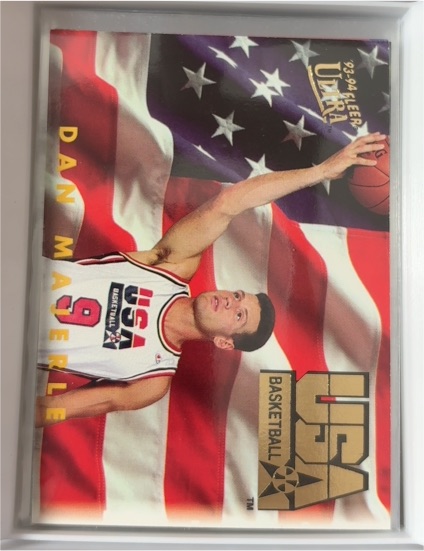 1993-94 Fleer Ultra #366 Dan Majerle USA Basketball — front