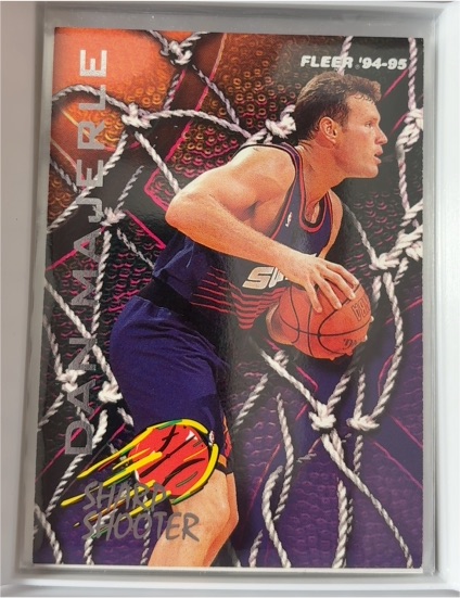 1994-95 Fleer Sharp Shooter #4 Dan Majerle — front