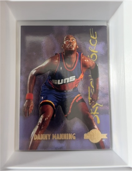 1994-95 SkyBox Premium #SF14 Danny Manning SkyTech Force — front