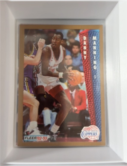 1992-93 Fleer #101 Danny Manning — front