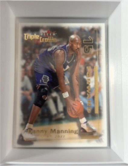 2000-01 Fleer Triple Crown #148 Danny Manning — front