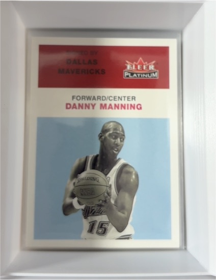 2001-02 Fleer Platinum #180 Danny Manning — front