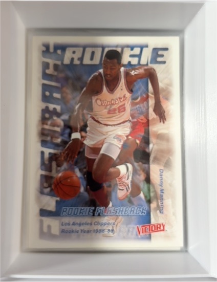 1999-00 Upper Deck Victory #287 Danny Manning Rookie Flashback — front