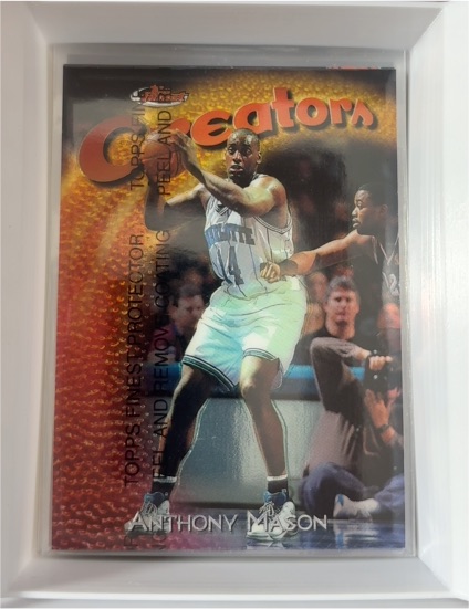 1997-98 Topps Finest #210 Anthony Mason — front