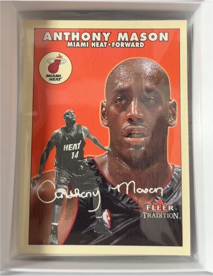 2000 Fleer Tradition #136 Anthony Mason — front