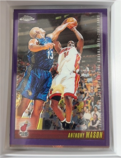2000-01 Topps Chrome #80 Anthony Mason — front