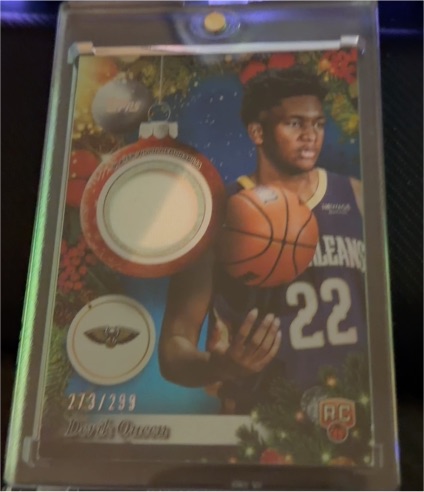 2025 Topps Holiday #PR-DQ Derik Queen — front