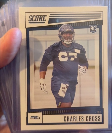 2022 Score #321 Charles Cross — front