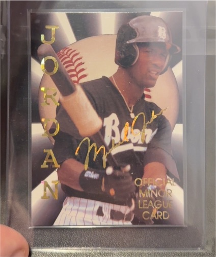 1994 Sports Stars USA #143 Michael Jordan Official Minor League Card — front