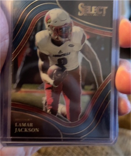 2022 Panini Select Draft Picks #140 Lamar Jackson — front