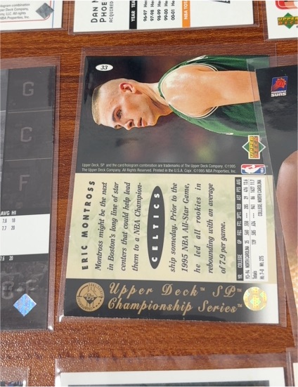 1994-95 Upper Deck SP Championship #33 Eric Montross — front