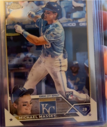 2023 Topps Chrome #42 Michael Massey — front