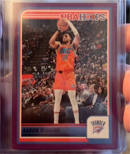 2022-23 Panini NBA Hoops #206 Aaron Wiggins — front