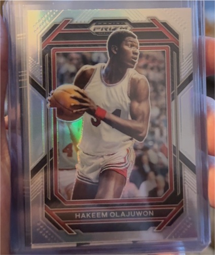 2023 Panini Prizm Draft Picks #80 Hakeem Olajuwon — front